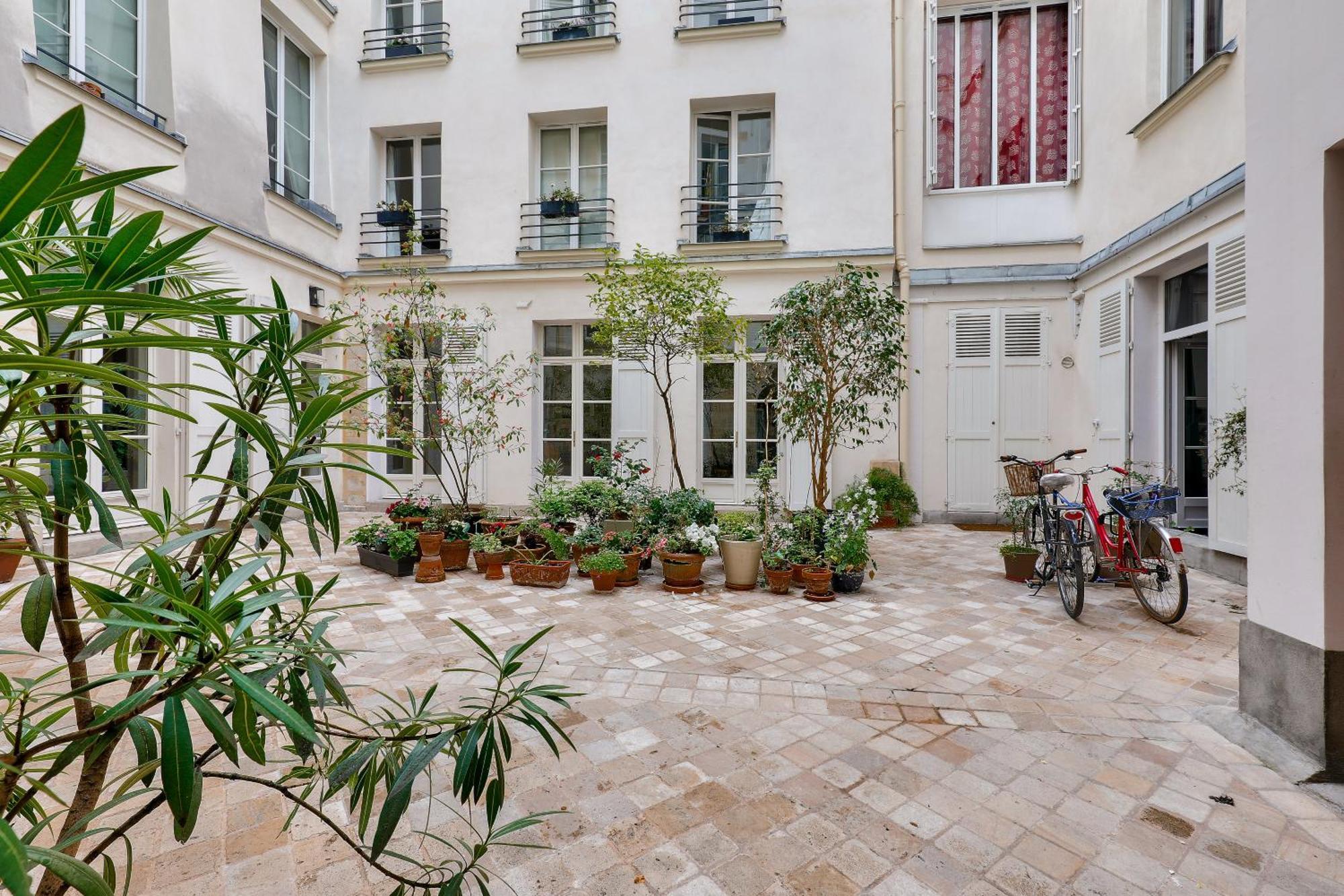 Paradise In The Center Of Paris - Le Marais Exteriör bild